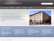 Tablet Screenshot of korsningen99.se
